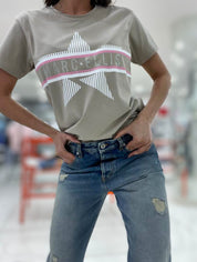 Marc Ellis T-Shirt TDS15 - SanShopLuxury - 2023, Abbigliamento, Beige, Bianco, Donna, L, M, Marc Ellis, Outlet, Primavera/Estate, Rosa, S, SS23, T-Shirt, XL, XS