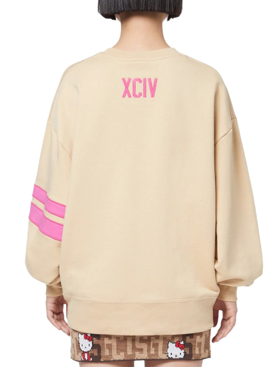 Gcds Felpa CC94W110117 - SanShopLuxury - 2022, Abbigliamento, Autunno/Inverno, Carry Over, Continuativo, Donna, Felpa, Gcds, Girocollo, Idoneo, L, M, Marrone, New, Primavera/Estate, Rosa, S, XL