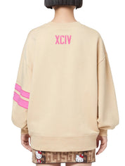 Gcds Felpa CC94W110117 - SanShopLuxury - 2022, Abbigliamento, Autunno/Inverno, Carry Over, Continuativo, Donna, Felpa, Gcds, Girocollo, Idoneo, L, M, Marrone, New, Primavera/Estate, Rosa, S, XL