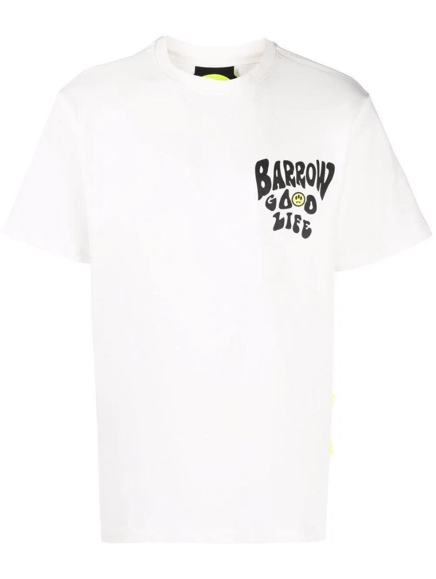 Barrow T-Shirt 031245 - SanShopLuxury - 2022, Abbigliamento, Barrow, Bianco, Donna, L, Outlet, Primavera/Estate, SS22, T-Shirt, Ultimo, UNISEX, Uomo, XS