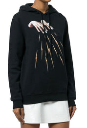 Off-White Felpa OWBB022S18003126 1088 - SanShopLuxury - -50%, 2018, Abbigliamento, Con Cappuccio, Donna, Felpa, M, Nero, Off-White, Outlet, Primavera/Estate, SS18, Ultimo