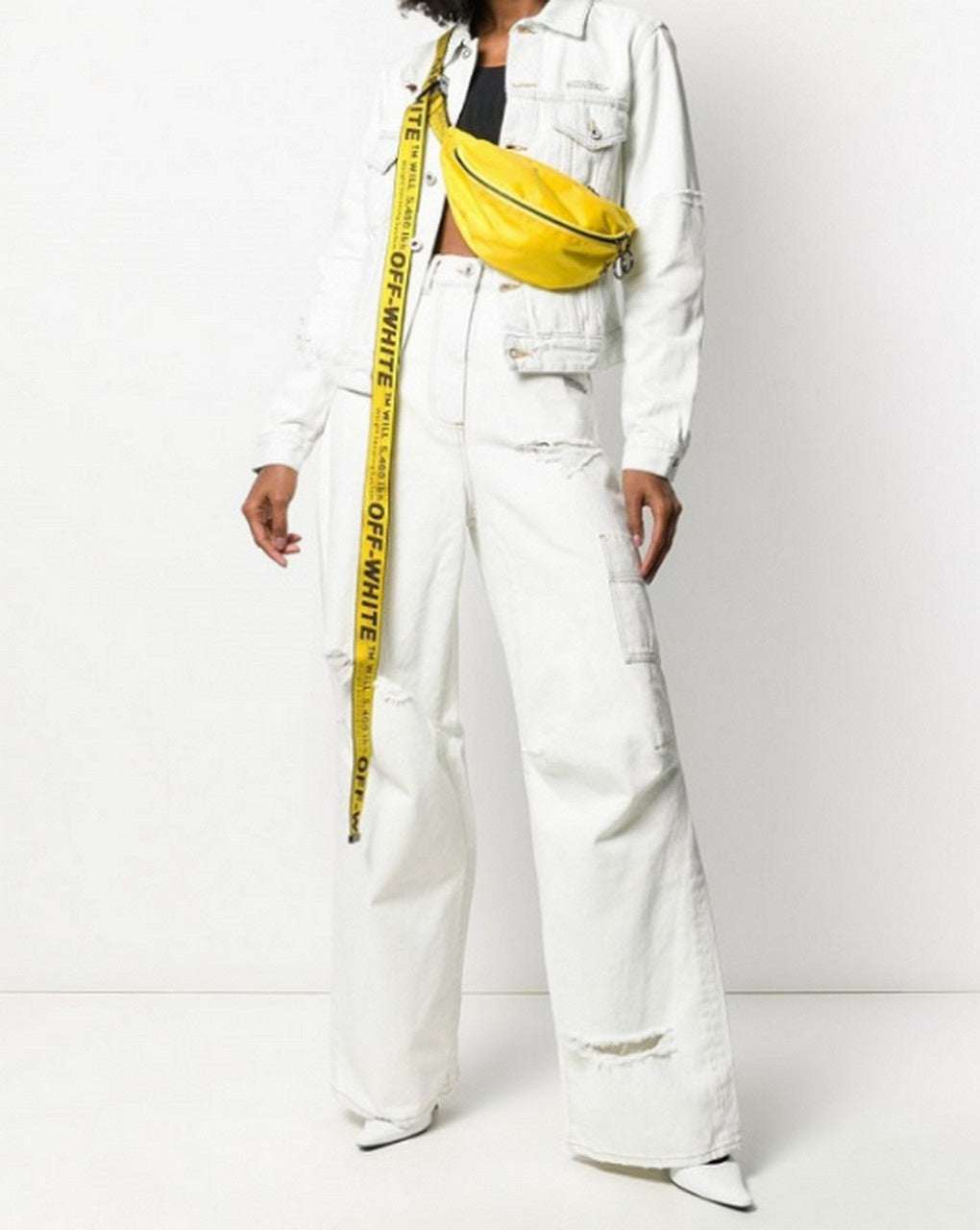 Off-White Marsupio OWNA074F19074050 6000 - SanShopLuxury - -50%, 2019, Autunno/Inverno, Continuativo, Donna, FW19, Giallo, Marsupio, Off-White, Outlet, Primavera/Estate, Ultimo, Unica, Valigeria