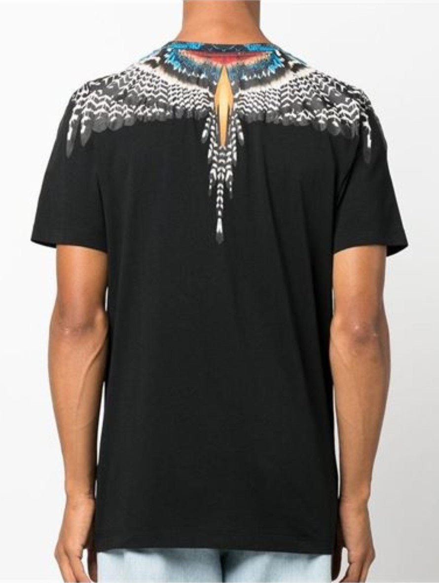 Marcelo Burlon T-Shirt CMAA018F22JER002 - SanShopLuxury - 2022, Abbigliamento, Autunno/Inverno, Continuativo, FW22, L, M, Marcelo Burlon, Nero, Outlet, Primavera/Estate, S, T-Shirt, Ultimo, Uomo