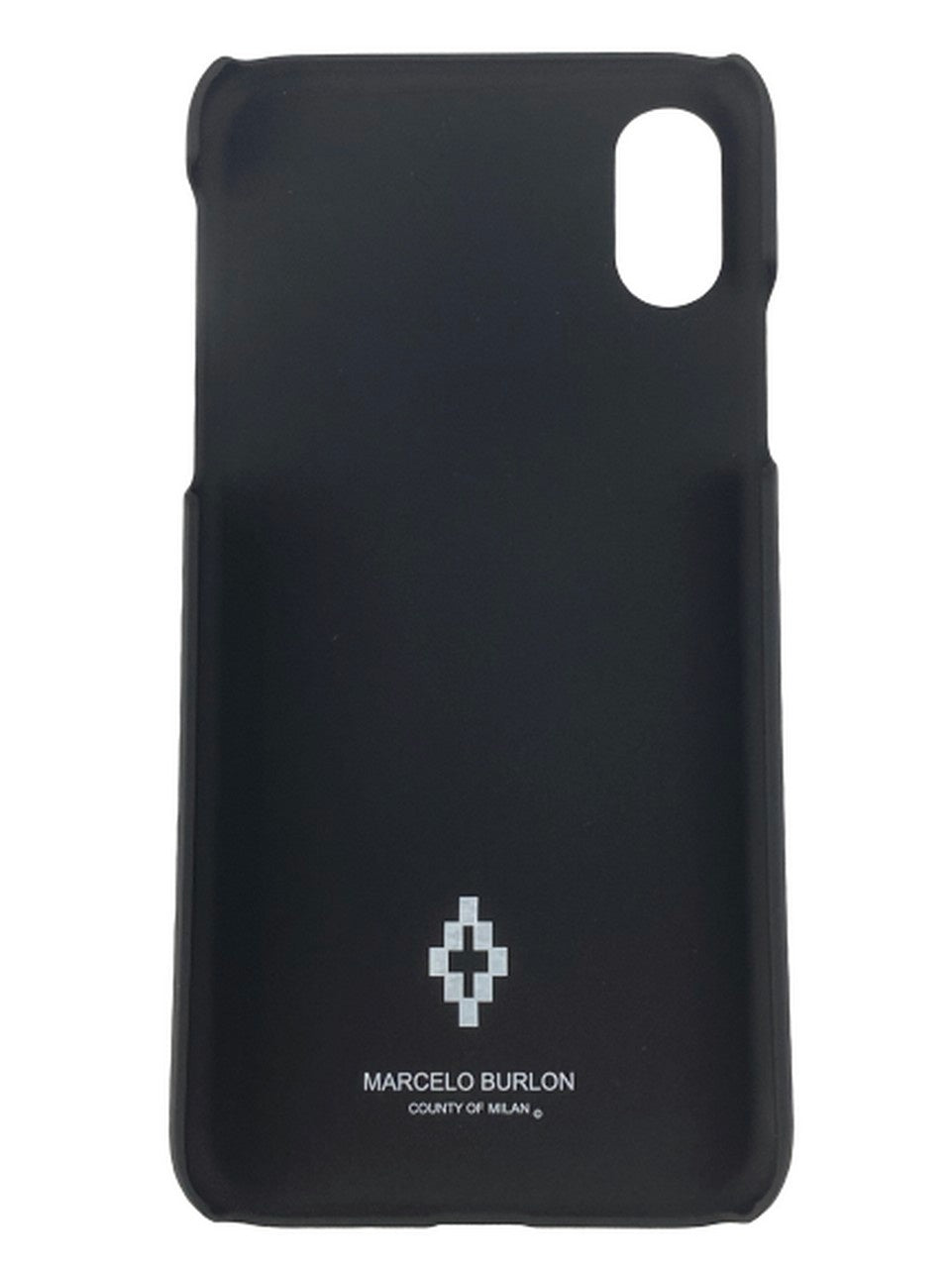 Marcelo Burlon Smartphone Cover CMPA007S19008016 1088 - SanShopLuxury - -50%, 2019, Abbigliamento, Accessori, Donna, Iphone X-Xs, Marcelo Burlon, Nero, Outlet, Smartphone Cover, Unica, UNISEX, Uomo