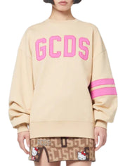 Gcds Felpa CC94W110117 - SanShopLuxury - 2022, Abbigliamento, Autunno/Inverno, Carry Over, Continuativo, Donna, Felpa, Gcds, Girocollo, Idoneo, L, M, Marrone, New, Primavera/Estate, Rosa, S, XL