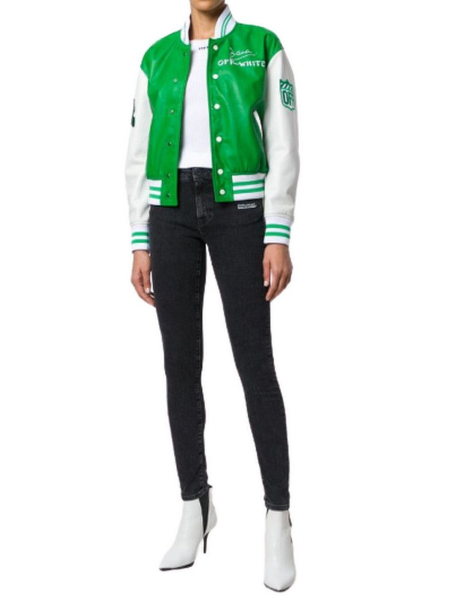 Off-White Jeans OWYA003R18774021/8601 - SanShopLuxury - -50%, 2018, 41, 42, 43, Abbigliamento, Autunno/Inverno, Continuativo, Donna, Jeans, Nero, Off-White, Outlet, Primavera/Estate, Skinny, SS18