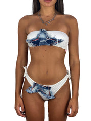 2Bekini Costume 2S18441 - SanShopLuxury - -50%, 2018, 2Bekini, Abbigliamento, Beachwear, Bianco, Costume, Donna, Outlet, Primavera/Estate, S, Slip, SS18, Ultimo