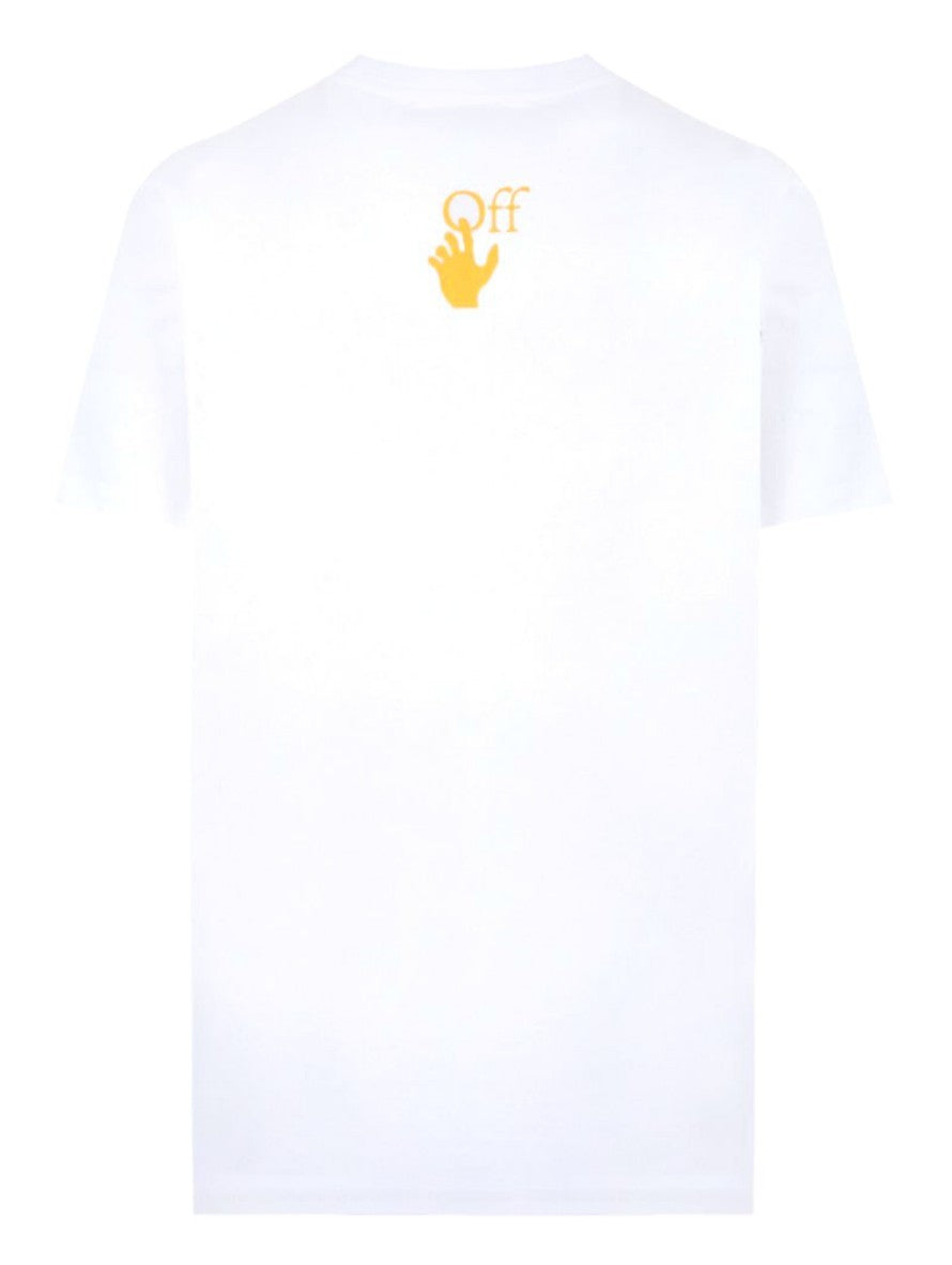 T-Shirt Off-White OMAA027F21JER0140184 - SanShopLuxury - -50%, 2021, Abbigliamento, Autunno/Inverno, Bianco, Continuativo, FW21, L, Off-White, Outlet, Primavera/Estate, S, T-Shirt, Ultimo, Uomo