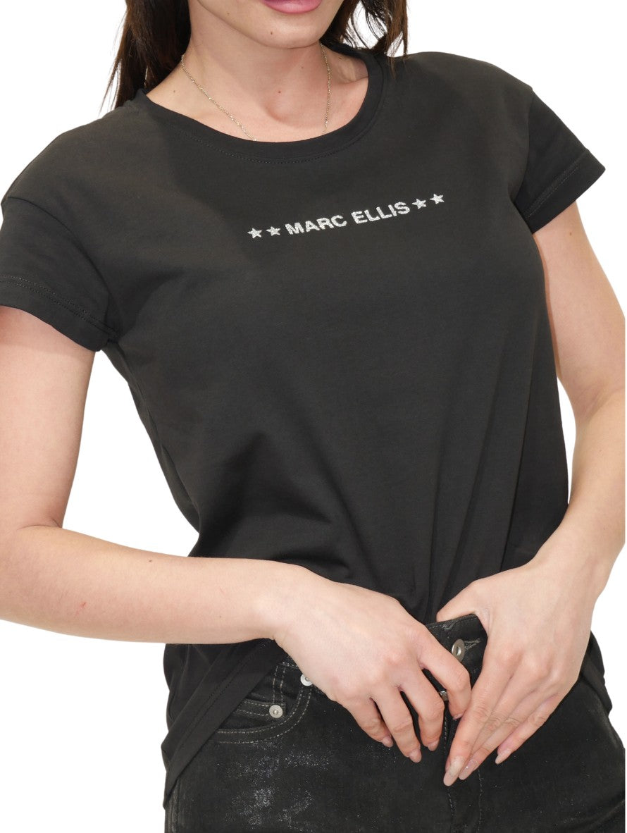 Marc Ellis T-Shirt TDS14 - SanShopLuxury - 2023, Abbigliamento, Bianco, Donna, L, M, Marc Ellis, Nero, Outlet, Primavera/Estate, S, SS23, T-Shirt, XL, XS