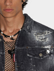 Dsquared2 Giubbino S74AM1383 - SanShopLuxury - 2023, 50, 52, 54, Abbigliamento, Autunno/Inverno, Continuativo, Dsquared2, Giubbino, Idoneo, Nero, Outlet, Primavera/Estate, SS23, Ultimo, Uomo