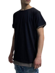 404 Not Found T-Shirt BB420 - SanShopLuxury - -50%, 2018, 404 Not Found, Abbigliamento, Bianco, L, M, Marrone, Nero, Nero-Bianco, Nero-Bordeaux, Nero-Marrone, Nero-Verde, Outlet, Primavera/Estate, Rosso, S, SS18, T-Shirt, Uomo, Verde, XL