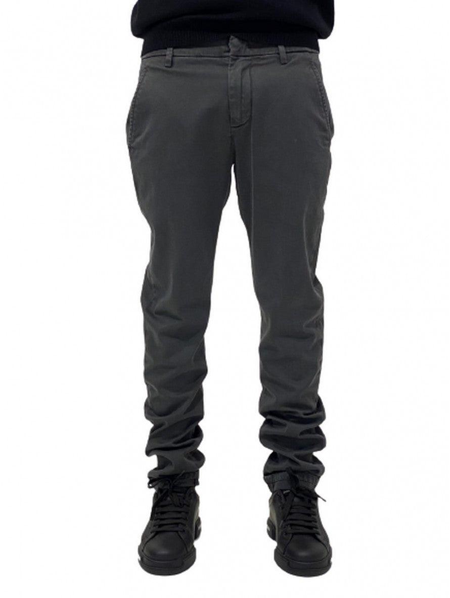Dondup Pantalone UP235GS0784UPTO997 - SanShopLuxury - -70%, 2017, 44, 48, 52, 54, Abbigliamento, Autunno/Inverno, Continuativo, Dondup, Grigio, Outlet, Pantalone, Primavera/Estate, SS17, Uomo