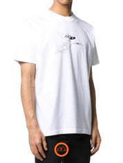 Marcelo Burlon T-Shirt CMAA018S20JER010 - SanShopLuxury - -50%, 2020, Abbigliamento, Bianco, L, Marcelo Burlon, Outlet, Primavera/Estate, SS20, T-Shirt, Ultimo, Uomo, XL