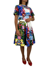 Dsquared2 T-Shirt S73NC0453 001S - SanShopLuxury - -70%, 2016, 38, 40, Abbigliamento, Donna, Dsquared2, Multicolore, Outlet, Primavera/Estate, SS16, T-Shirt