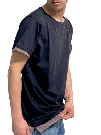 404 Not Found T-Shirt BB420 - SanShopLuxury - -50%, 2018, 404 Not Found, Abbigliamento, Bianco, L, M, Marrone, Nero, Nero-Bianco, Nero-Bordeaux, Nero-Marrone, Nero-Verde, Outlet, Primavera/Estate, Rosso, S, SS18, T-Shirt, Uomo, Verde, XL