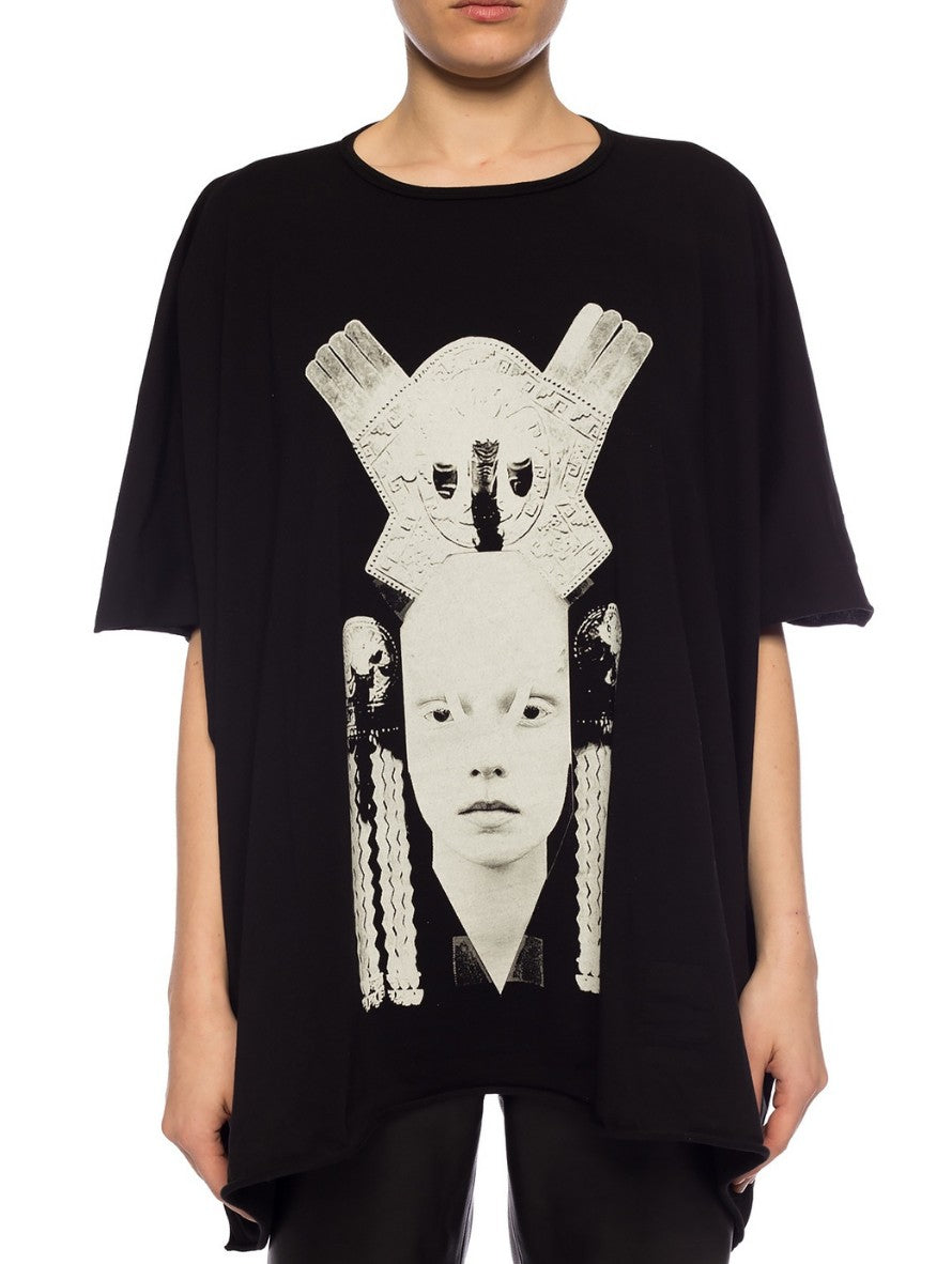 Rick Owens Drkshdw T-Shirt DS20S5207/RNEP4 0908 - SanShopLuxury - -50%, 2020, Abbigliamento, Donna, L, M, Nero, Outlet, Primavera/Estate, Rick Owens Drkshdw, S, SS20, T-Shirt