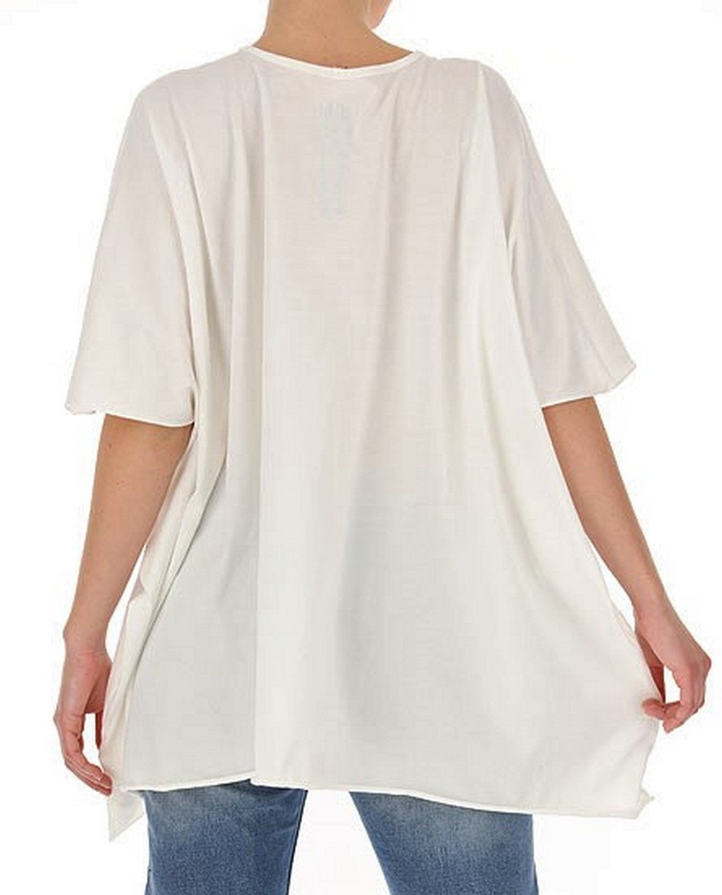 Rick Owens Drkshdw T-Shirt DS19S4207/RN - SanShopLuxury - -50%, 2019, Abbigliamento, Beige, Donna, L, M, Nero, Outlet, Primavera/Estate, Rick Owens Drkshdw, S, SS19, T-Shirt