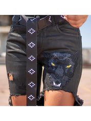 Marcelo Burlon Jeans CWCE024E173770276810 - SanShopLuxury - -50%, 2018, 41, 42, 43, Abbigliamento, Donna, Jeans, Marcelo Burlon, Nero, Outlet, Primavera/Estate, SS18