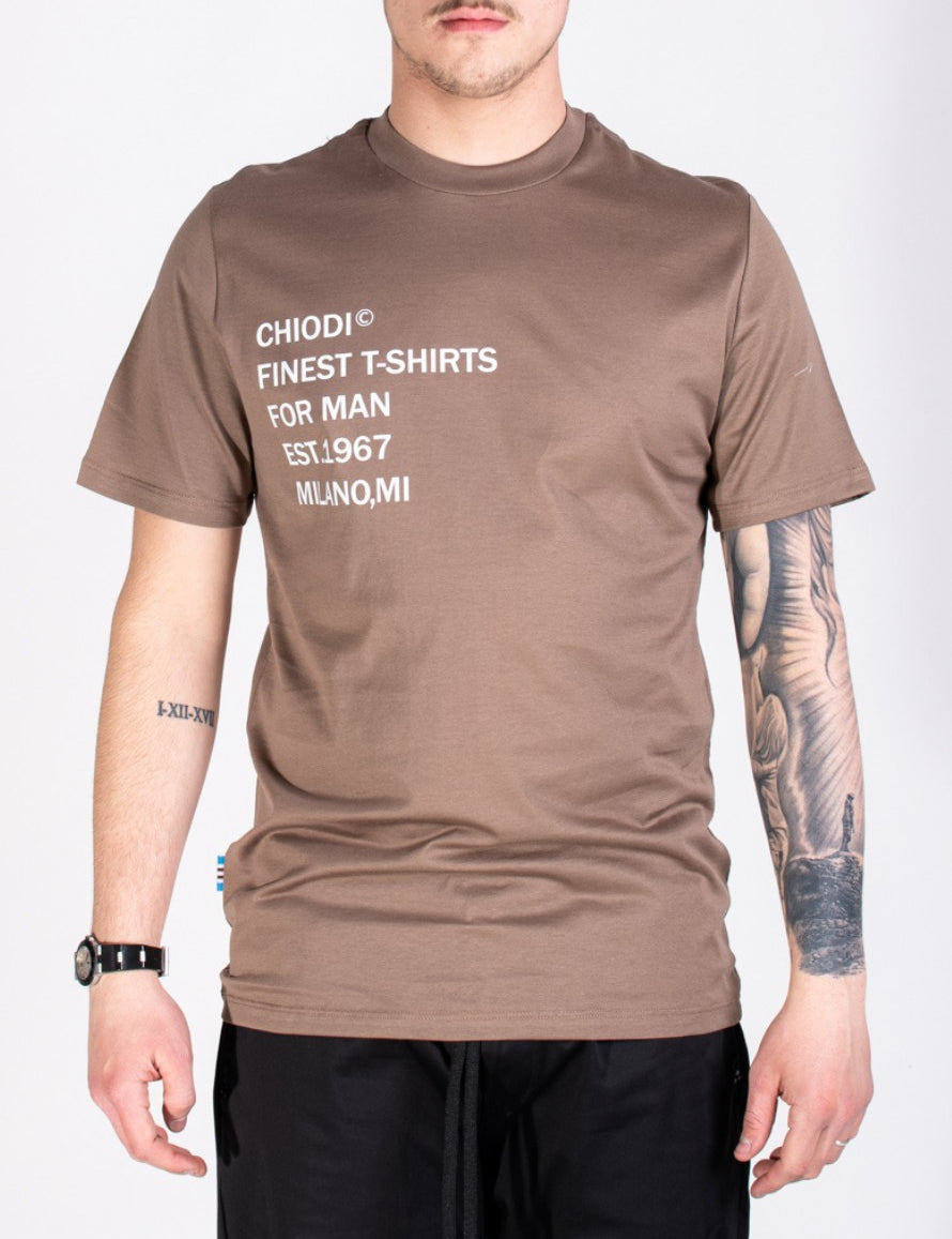 Estate, SS22, T-Shirt, Tortora, Uomo, XL, XXXL