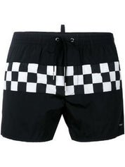 Dsquared2 Costume D7B641650 - SanShopLuxury - -50%, 2018, 44, 46, 48, 54, Abbigliamento, Beachwear, Costume, Dsquared2, Nero, Outlet, Pantaloncino, Primavera/Estate, SS18, Uomo, Verde