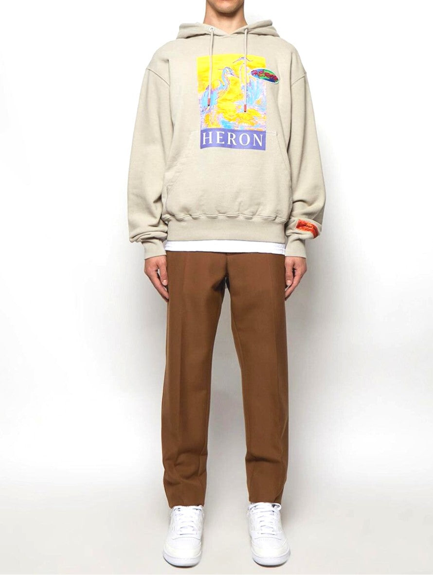 Heron Preston Felpa HMBB017S22JER005 0918 - SanShopLuxury - 2022, Abbigliamento, Autunno/Inverno, Con Cappuccio, Continuativo, Felpa, Grigio, Heron Preston, Idoneo, M, Outlet, Primavera/Estate, SS22, Ultimo, Uomo, XL