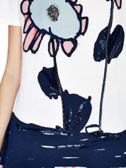 Liu-Jo T-Shirt P66169J5233/Y9671 - SanShopLuxury - -70%, 2017, Abbigliamento, Bianco, Donna, Liu-Jo, M, Outlet, Primavera/Estate, SS17, T-Shirt, Ultimo