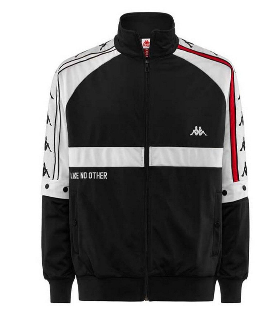 Kappa Felpa 304IDF0 902 - SanShopLuxury - -50%, 2019, Abbigliamento, Felpa, Kappa, L, Nero, Outlet, Primavera/Estate, S, SS19, Uomo, Zip