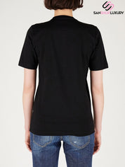 Dsquared2 T-Shirt S80GC0029 S23009 - SanShopLuxury - 2022, Abbigliamento, Autunno/Inverno, Bianco, Continuativo, Donna, Dsquared2, Idoneo, L, M, Nero, Outlet, Primavera/Estate, S, SS22, T-Shirt, XL