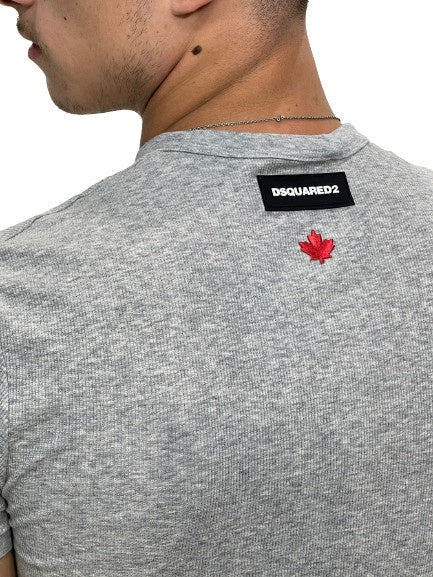 Dsquared2 T-Shirt D9MF11110 220 - SanShopLuxury - -70%, 2017, Abbigliamento, Dsquared2, Grigio, Outlet, Primavera/Estate, S, SS17, T-Shirt, Uomo, XL, XXL
