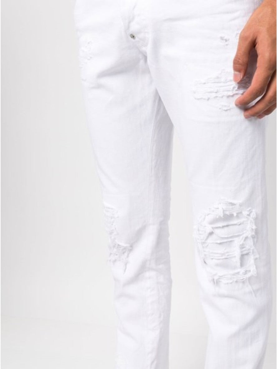 Dsquared2 Jeans S74LB1278 - SanShopLuxury - 2023, 48, 50, 52, Abbigliamento, Bianco, Dsquared2, Idoneo, Jeans, Outlet, Primavera/Estate, SS23, Uomo