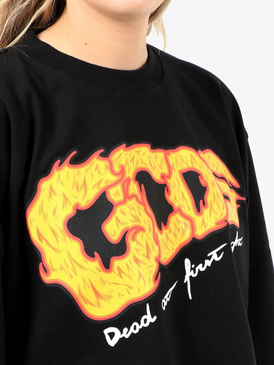 Gcds T-Shirt SS21W020169 - SanShopLuxury - -50%, 2021, Abbigliamento, Bianco, Crop, Donna, Gcds, L, Nero, Outlet, Primavera/Estate, SS21, T-Shirt, XL