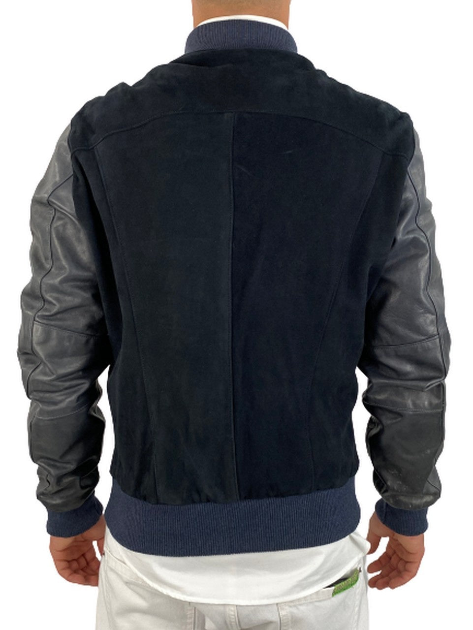 Hash 31 Hash Giubbino NAPPA CAMOSCIO 03 - SanShopLuxury - -70%, 2016, Abbigliamento, Autunno/Inverno, Blu, Continuativo, Giubbino, Hash 31 Hash, M, Outlet, Primavera/Estate, SS16, Ultimo, Uomo