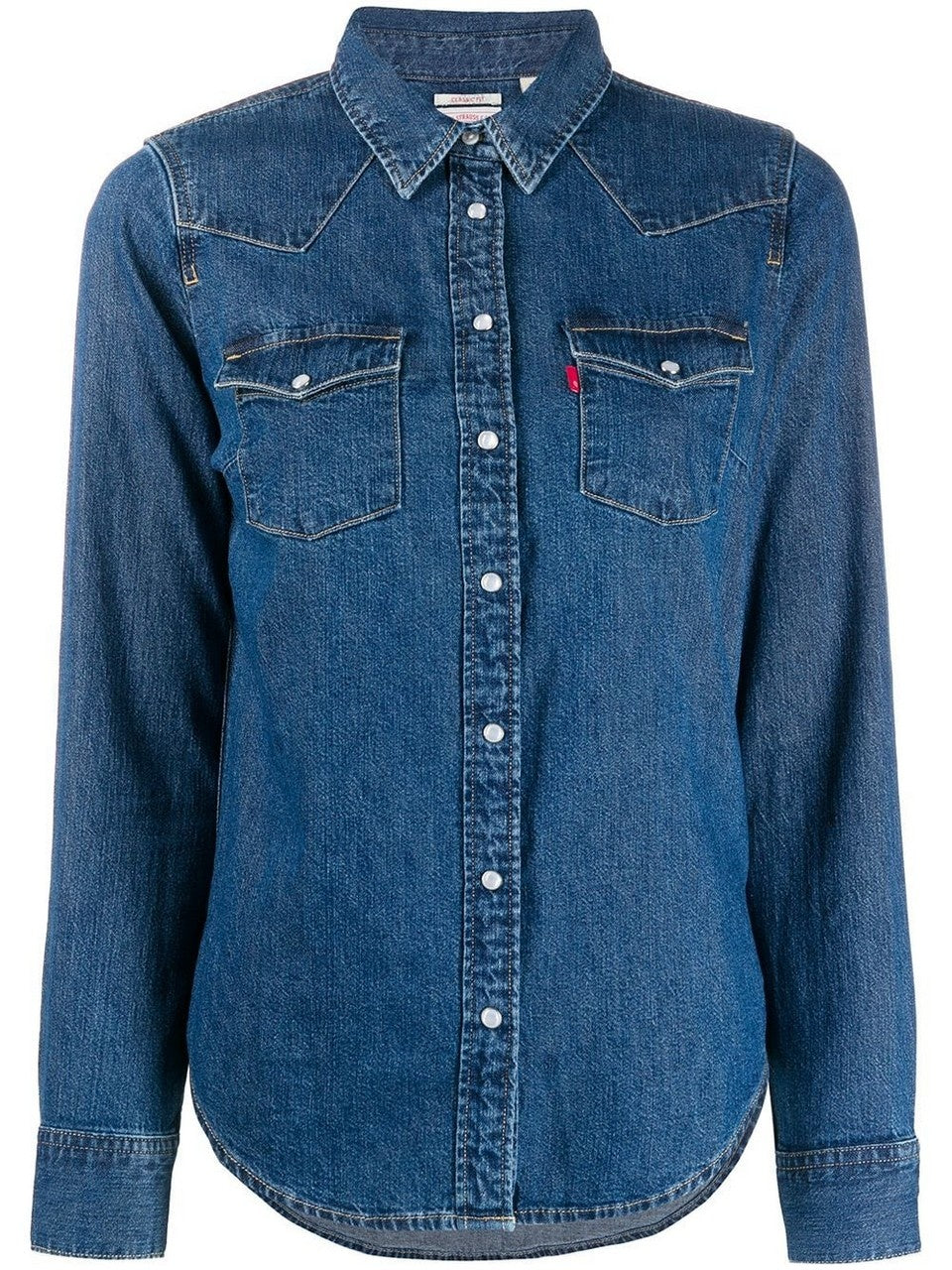 Levi's Camicie 589300001 13 - SanShopLuxury - -50%, 2019, Abbigliamento, Blu, Camicie, Donna, Levi's, Outlet, Primavera/Estate, SS19, Ultimo, XS