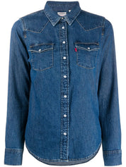 Levi's Camicie 589300001 13 - SanShopLuxury - -50%, 2019, Abbigliamento, Blu, Camicie, Donna, Levi's, Outlet, Primavera/Estate, SS19, Ultimo, XS