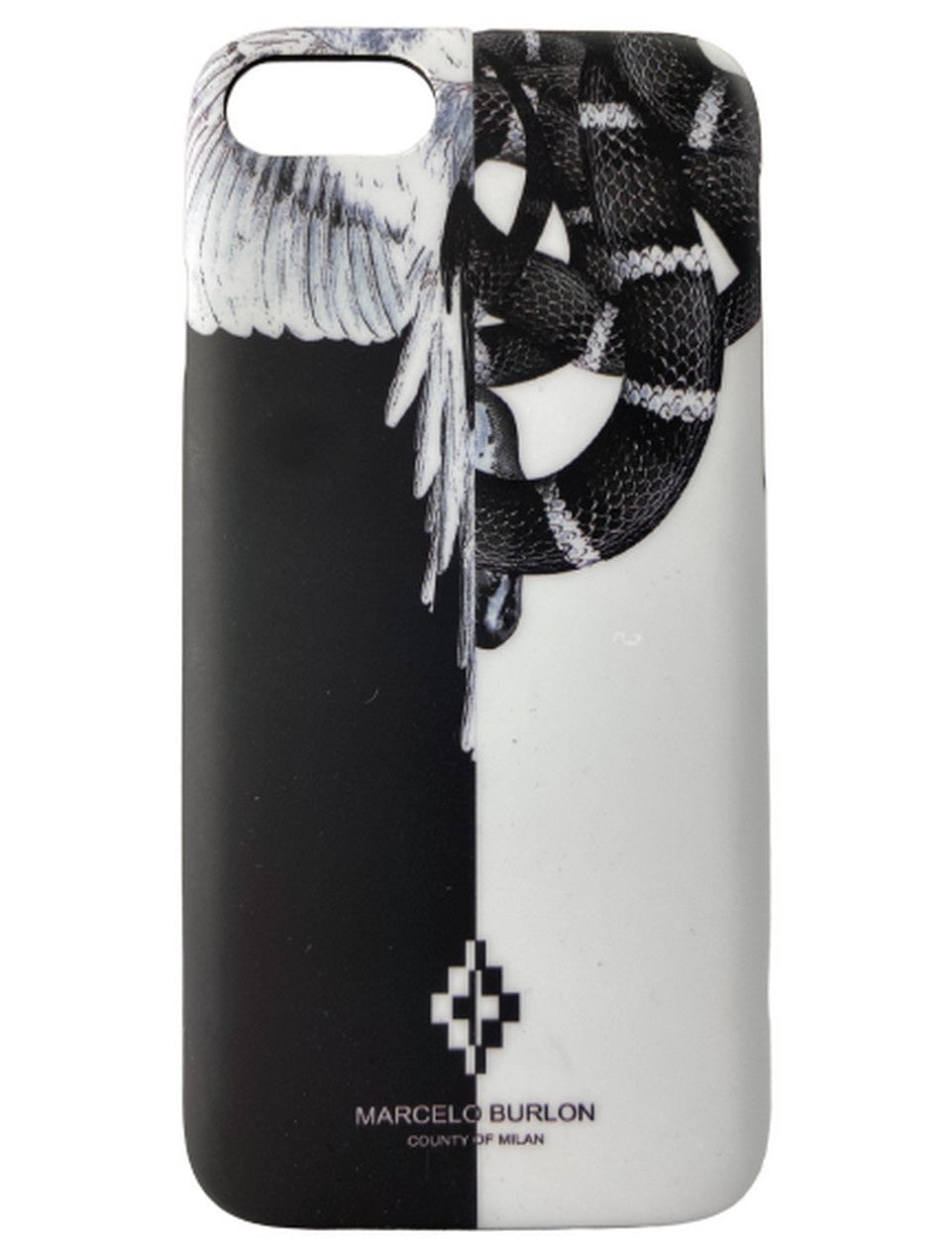 Marcelo Burlon Smartphone Cover CMPA005S18008094 1088 - SanShopLuxury - -50%, 2018, Abbigliamento, Accessori, Donna, Iphone 7, Marcelo Burlon, Nero, Outlet, Smartphone Cover, Unica, UNISEX, Uomo