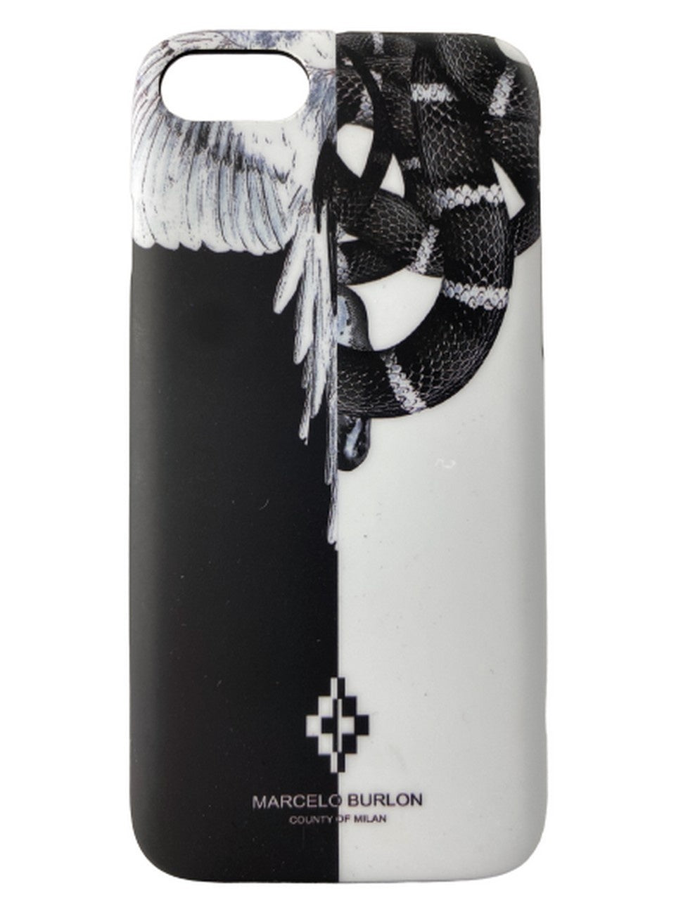 Marcelo Burlon Smartphone Cover CMPA005S18008094 1088 - SanShopLuxury - -50%, 2018, Abbigliamento, Accessori, Donna, Iphone 7, Marcelo Burlon, Nero, Outlet, Smartphone Cover, Unica, UNISEX, Uomo