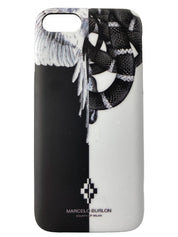 Marcelo Burlon Smartphone Cover CMPA005S18008094 1088 - SanShopLuxury - -50%, 2018, Abbigliamento, Accessori, Donna, Iphone 7, Marcelo Burlon, Nero, Outlet, Smartphone Cover, Unica, UNISEX, Uomo