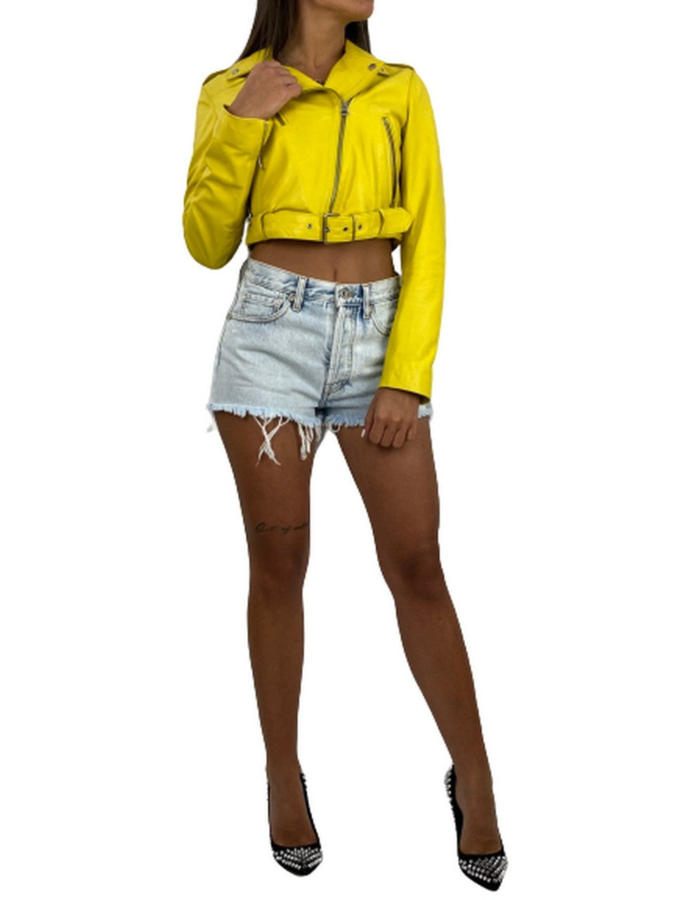 Tu-Me Giubbino 2035 - SanShopLuxury - -70%, 2017, 42, 44, 46, 48, Abbigliamento, Bianco, Donna, Giallo, Giubbino, Nero, Outlet, Primavera/Estate, SS17, Tu-Me