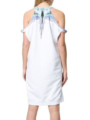 Marcelo Burlon Abiti CWDB063S186302460188 - SanShopLuxury - -50%, 2018, Abbigliamento, Abiti, Bianco, Donna, L, Marcelo Burlon, Outlet, Primavera/Estate, SS18, Ultimo