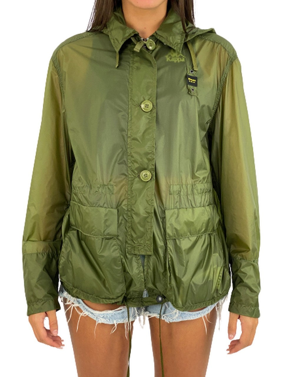 Blauer Giubbino 18SBLDB04044 - SanShopLuxury - -50%, 2018, Abbigliamento, Blauer, Donna, Giubbino, L, M, Outlet, Primavera/Estate, S, SS18, Verde, XL
