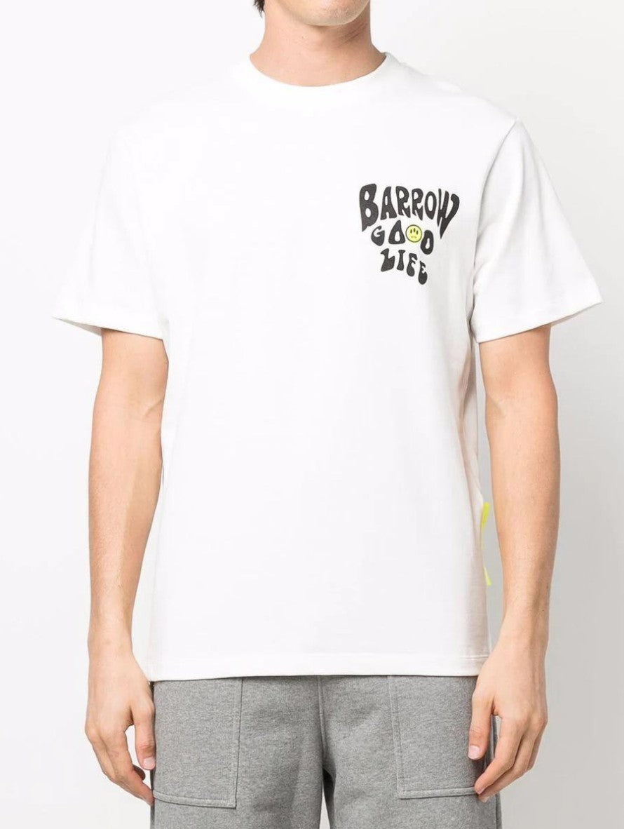 Barrow T-Shirt 031245 - SanShopLuxury - 2022, Abbigliamento, Barrow, Bianco, Donna, L, Outlet, Primavera/Estate, SS22, T-Shirt, Ultimo, UNISEX, Uomo, XS