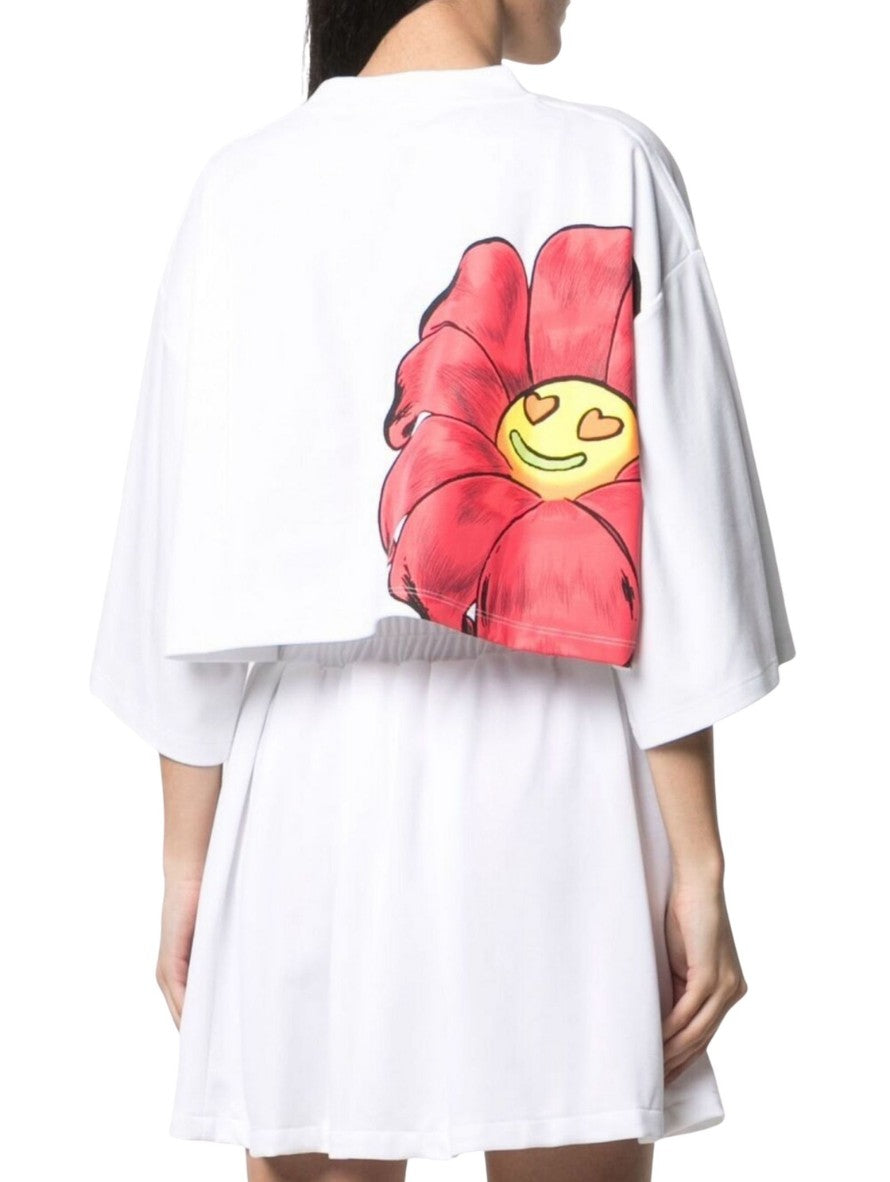 Gcds T-Shirt SS21W020169 - SanShopLuxury - -50%, 2021, Abbigliamento, Bianco, Crop, Donna, Gcds, L, Nero, Outlet, Primavera/Estate, SS21, T-Shirt, XL