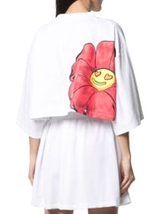 Gcds T-Shirt SS21W020169 - SanShopLuxury - -50%, 2021, Abbigliamento, Bianco, Crop, Donna, Gcds, L, Nero, Outlet, Primavera/Estate, SS21, T-Shirt, XL