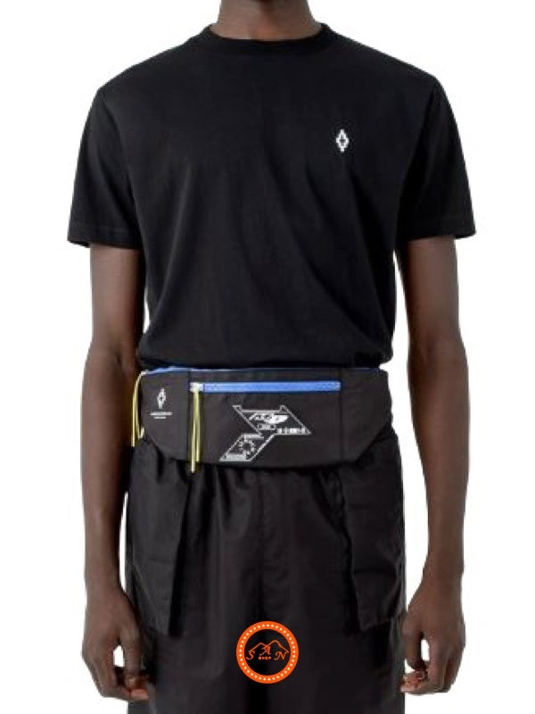 Marcelo Burlon T-Shirt CMAA018S20JER005 - SanShopLuxury - -50%, 2020, Abbigliamento, Autunno/Inverno, Continuativo, Marcelo Burlon, Nero, Outlet, Primavera/Estate, S, SS20, T-Shirt, Uomo, XS