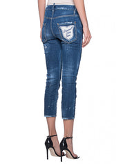 Dsquared2 Jeans S75LA0988 470 - SanShopLuxury - -50%, 2018, 38, Abbigliamento, Autunno/Inverno, Blu, Continuativo, Donna, Dsquared2, Jeans, Outlet, Primavera/Estate, SS18, Ultimo