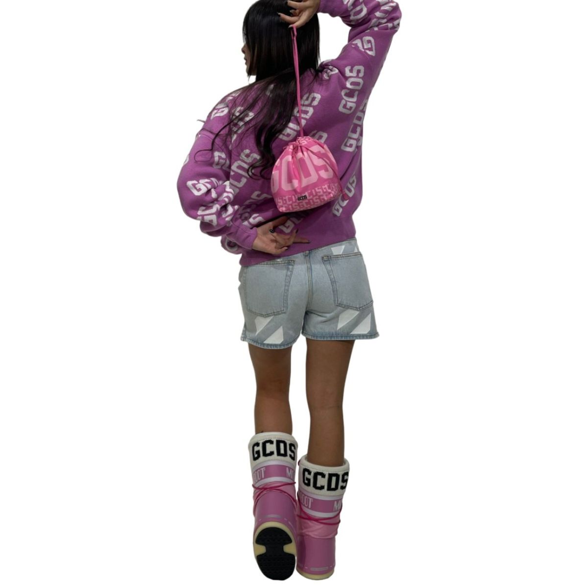 Gcds Borsa Da Spalla AI22W500315 - SanShopLuxury - 2022, Autunno/Inverno, Borsa Da Spalla, Continuativo, Donna, FW22, Gcds, Idoneo, Outlet, Primavera/Estate, Rosa, Secchiello, Unica, Valigeria