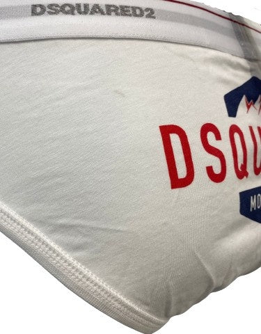 Dsquared2 Slip D9L611720 110 - SanShopLuxury - -50%, 2018, Autunno/Inverno, Bianco, Continuativo, Dsquared2, Intimo, Outlet, Primavera/Estate, Slip, SS18, Uomo, XL