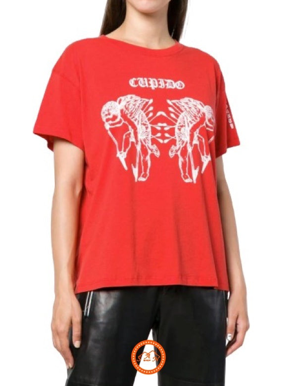 Estate, Rosso, S, SS18, T-Shirt, XS