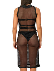 F**K Copricostume F18-F2A174 - SanShopLuxury - -50%, 2018, Abbigliamento, Abito, Beachwear, Copricostume, Donna, F**K, M, Nero, Outlet, Primavera/Estate, S, SS18, Ultimo