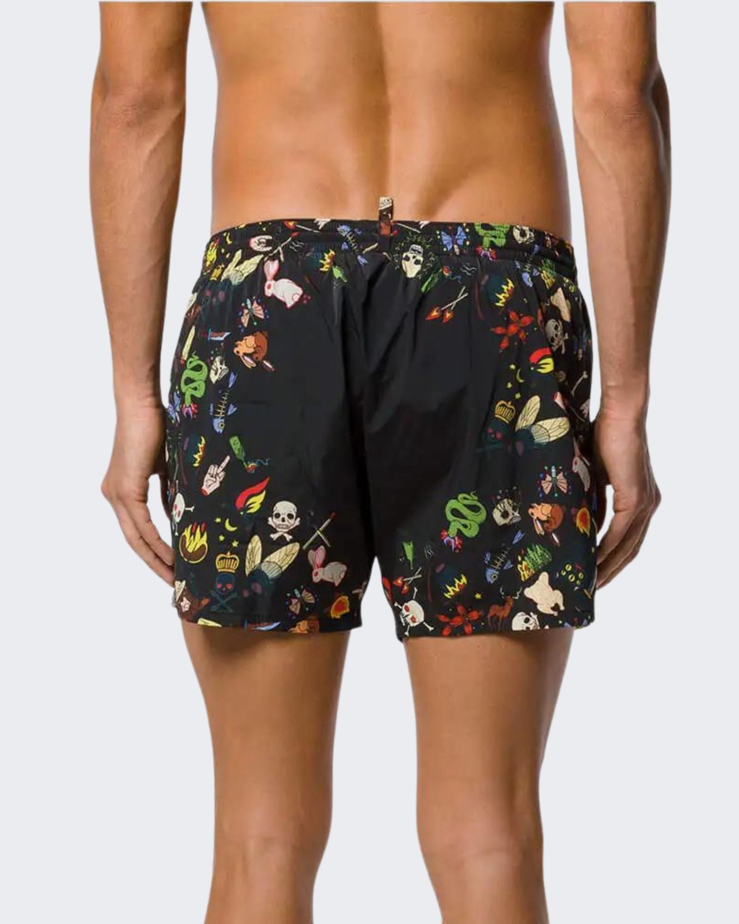 Dsquared2 Costume D7B641910 - SanShopLuxury - -50%, 2018, 46, Abbigliamento, Beachwear, Costume, Dsquared2, Nero, Outlet, Pantaloncino, Primavera/Estate, SS18, Ultimo, Uomo